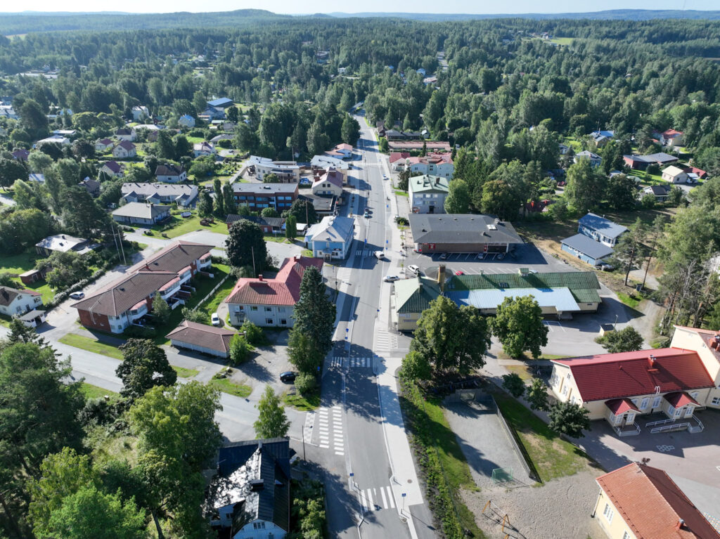 Onkkaala, Pälkäneen keskusta, ilmakuva